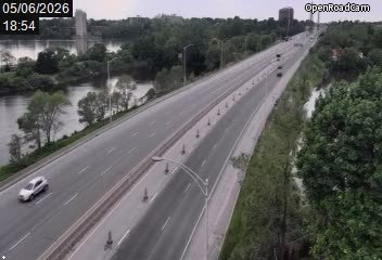 Aut. 19 à la hauteur du pont Papineau-Leblanc (côté Montréal)