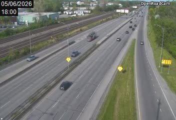 Aut. 20 (direction est) à la hauteur du boul. Bouchard