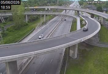 Aut. 20 à la hauteur du boul. des Sources