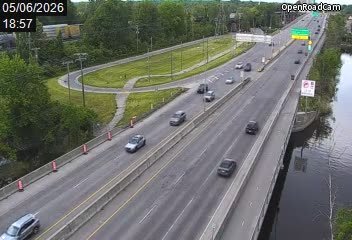 Aut. 20 à la hauteur du pont Galipeault (côté L'Île-Perrot)