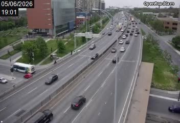 Aut. 40 à la hauteur de l'av. Christophe-Colomb