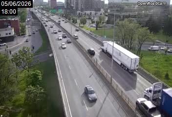 Aut. 40 à la hauteur de l'av. Papineau