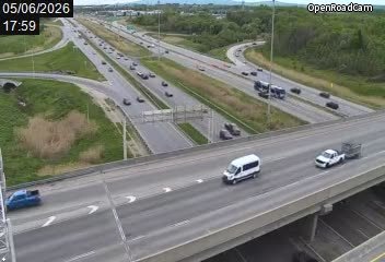 Aut. 40 (direction ouest) à la hauteur de l'aut. 740