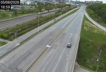 Aut. 440 (direction ouest) à la hauteur de l'avenue D'Estimauville