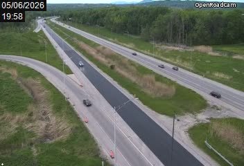 Aut. 573 (direction nord) à la hauteur du boul. Chauveau Ouest