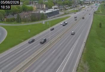 Aut. 40 (direction ouest) à la hauteur de la 1re Avenue