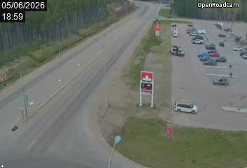 Route 175 à la hauteur de l'Étape