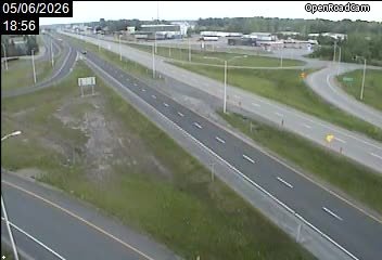 Aut. 15 à la hauteur du poste frontalier de Saint-Bernard-de-Lacolle
