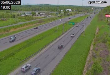 Aut. 20 (direction ouest) à la hauteur de la route du Président-Kennedy