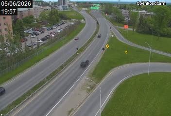 Aut. 540 (direction nord) à la hauteur du boul. Hochelaga
