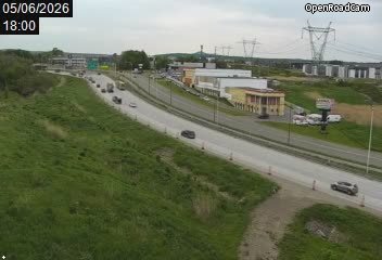Aut. 40 (direction ouest) à la hauteur de l'aut. 73 (Henri-IV)