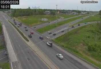 Aut. 20 (direction ouest) à la hauteur de la route 116