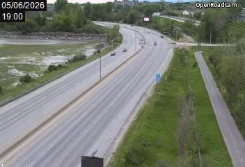 Aut. 440 (direction ouest) à la hauteur du boul. de François-de Laval