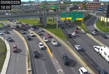 Aut. 15 (direction sud) au sud de l'échangeur Décarie