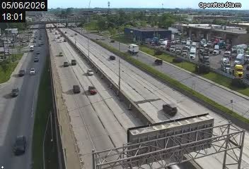 Aut. 40 à la hauteur de l'av. Rhéaume