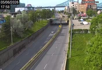 Route 136 à la hauteur de la rue Panet