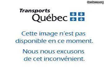 Route 175 à la hauteur du pont de Québec (côté Québec)