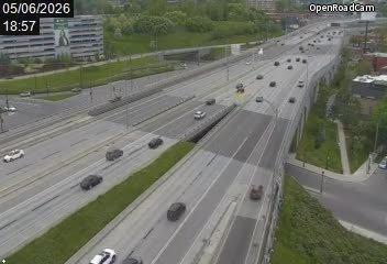 Route 136 (direction est) à l’est de l’échangeur Turcot