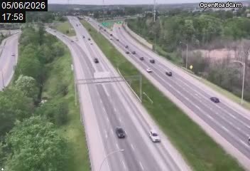 Aut. 50 (direction est) à la hauteur du pont des Draveurs (côté Gatineau)