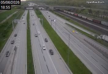 Route 136 (direction ouest) à la hauteur de l'échangeur Turcot