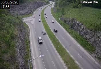 Route 148 à la hauteur de la promenade de la Gatineau