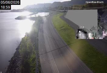 Route 132 à la hauteur de Carleton-sur-Mer