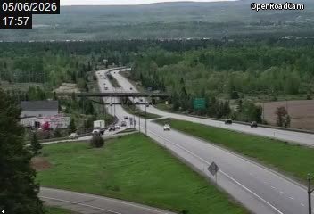 Aut. 85 à la hauteur de la rue Fraserville (Rivière-du-Loup)