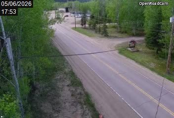 Route 389 à la hauteur du kilomètre 22,5