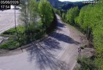 Route 389 à la hauteur du kilomètre 210,5