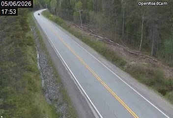 Route 289 à la hauteur du chemin du Mont-Bleu (Pohénégamook)