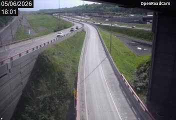Aut. 20 au centre de l'échangeur Turcot 