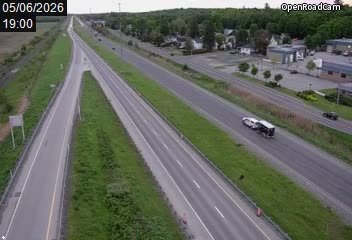 Aut. 20 (direction ouest) à la hauteur de la route Lagueux 