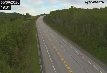 Route 132 à la hauteur du rang Plante (Sainte-Angèle-de-Mérici)