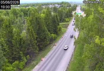 Aut. 73 (direction sud) à la hauteur de la rue George-Muir