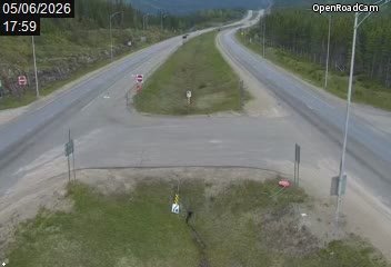 Route 175 à la hauteur du kilomètre 93 (Camp Mercier)