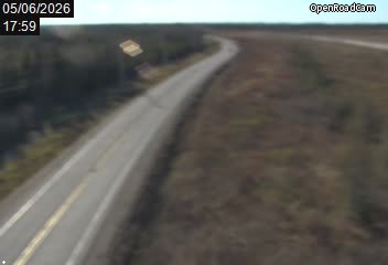 Route 138 à la hauteur du Chemin du Cinquième (Natasquan km 1362)