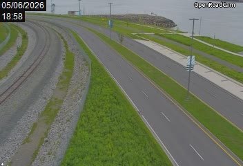 Route 136 (direction est) à la hauteur de la Côte de Sillery