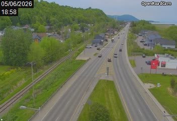 Route 138 à la hauteur de la rue Gagnon (Ste-Anne-de-Beaupré)