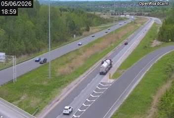 Aut. 40 (direction est) à la hauteur de la route 138