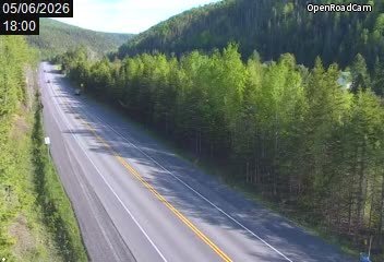 Route 132 à la hauteur de Routhierville