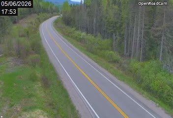 Route 381 à la hauteur de Ferland-et-Boilleau 