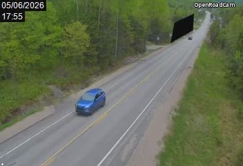 Route 170 à la hauteur de Rivière-Éternité