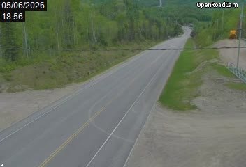 Route 172 à la hauteur de Sainte-Rose-du-Nord