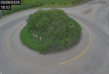 Route 362 à la hauteur de Saint-Irénée