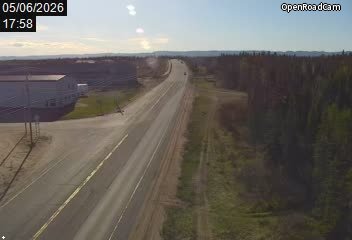 Route 138 à la hauteur de Sept-Îles (km 1008)