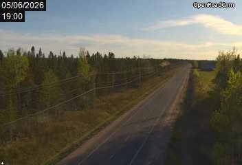 Route 138 à la hauteur de Sept-Îles (km 1020)