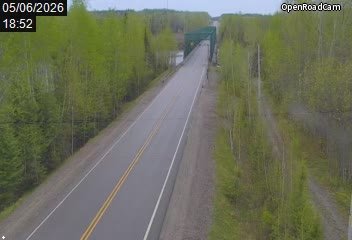 Route 113 à la hauteur de Waswanipi