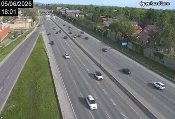Aut. 15 (direction sud) à la hauteur de la rue de Salaberry