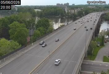 Aut. 15 (direction nord) à la hauteur du boul. Gouin Ouest