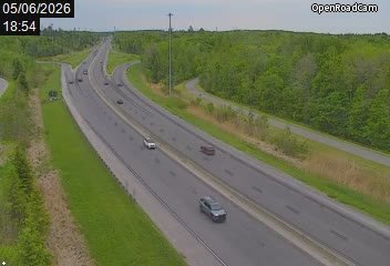 Aut. 73 (direction nord) à la hauteur du km 128